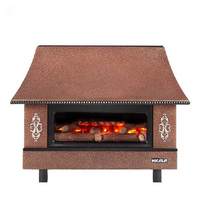 بخاری گازی شومینه ای نیک کالا مدل زرین MC28