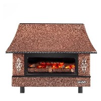 بخاری گازی شومینه ای نیک کالا مدل زرین MC28