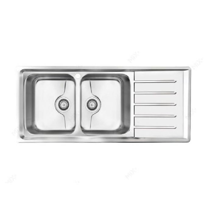 سینک ظرفشویی میکس پلاس مدل 8052P لگن راست