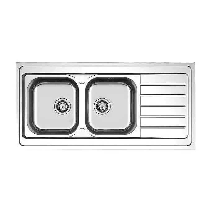 سینک ظرفشویی میکس پلاس مدل 2072 لگن چپ